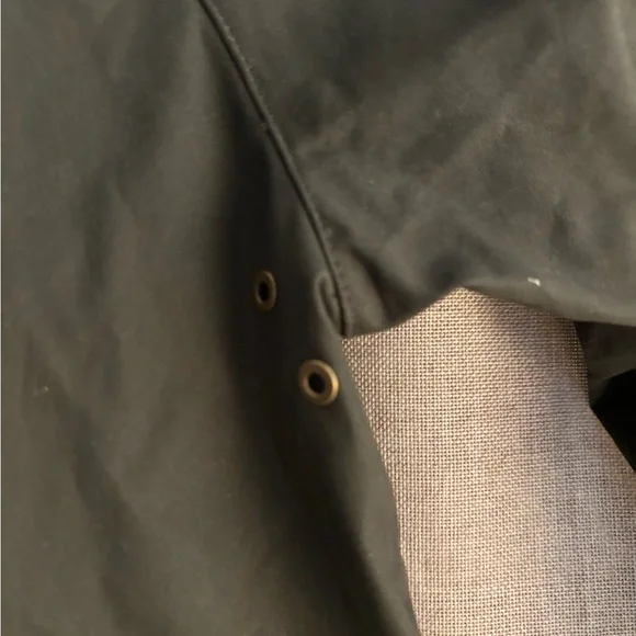 NWOT Mango Corduroy Collar Waxed Effect Oversize Barn Jacket, XL - Picture 7 of 10